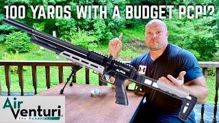 Air Venturi ALPHA 100 Yard Review! Can it group at 100 yards?