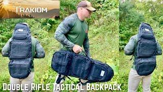 36" Double Rifle Backpack with Molle System by Trakiom!